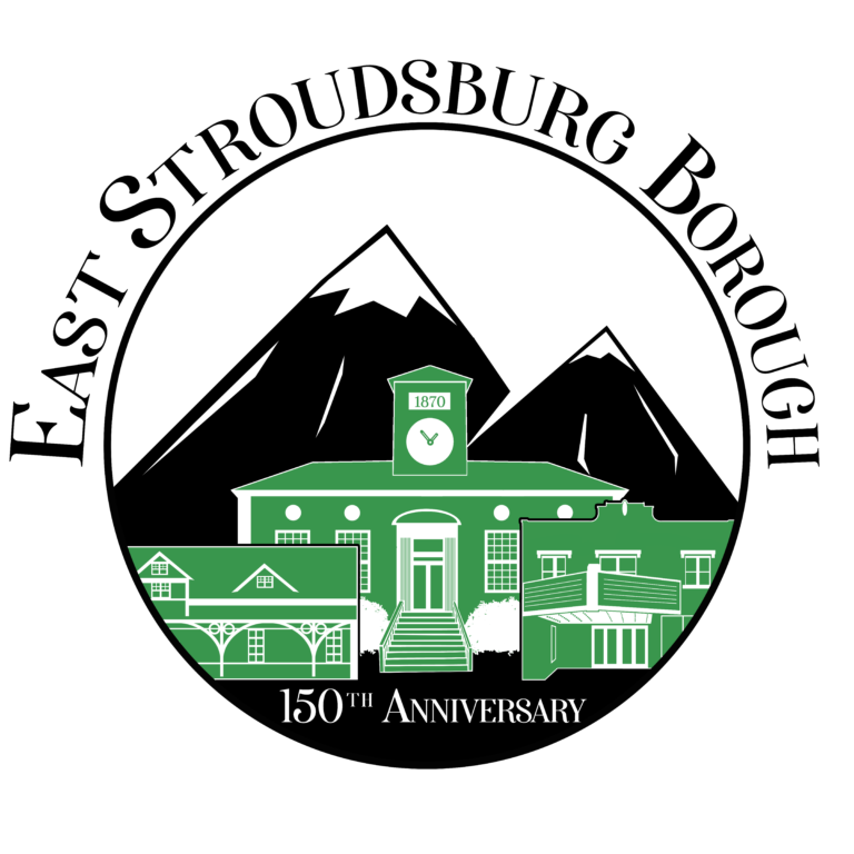 East Stroudsburg Borough 150th Anniversary Logo